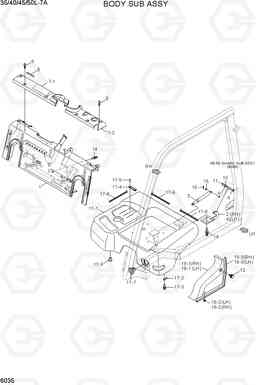 6035 DASHBOARD SUB ASSY 35/40/45/50L-7A, Hyundai