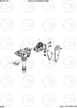 9040 HVS DISTRIBUTOR 35/40/45/50L-7A, Hyundai