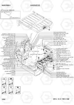 1050 HARNESS 40/45/50B-9, Hyundai