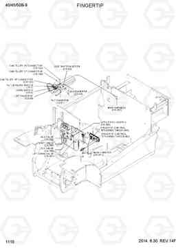 1110 FINGERTIP 40/45/50B-9, Hyundai