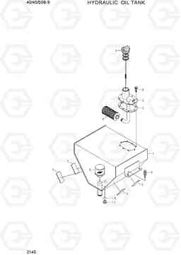 2140 HYDRAULIC OIL TANK 40/45/50B-9, Hyundai