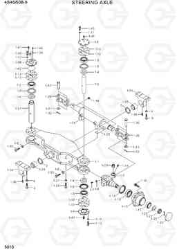 5010 STEERING AXLE 40/45/50B-9, Hyundai