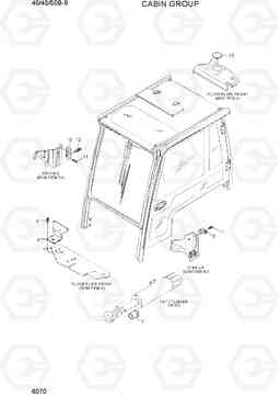 6070 CABIN GROUP 40/45/50B-9, Hyundai