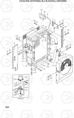 1030 COOLING SYSTEM(L/N,L/E,42HDLL/39HDRB) 42HDLL/39HDRB, Hyundai