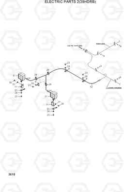 3610 ELECTRIC PARTS 2(39HDRB) 42HDLL/39HDRB, Hyundai