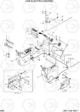 3650 CAB ELECTRIC(39HDRB) 42HDLL/39HDRB, Hyundai