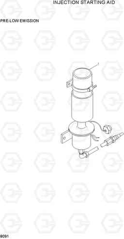 8091 INJECTION STARTING AID 42HDLL/39HDRB, Hyundai