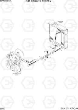 3090 TRANSMISSION  COOLING SYSTEM 50/60/70D-7A, Hyundai