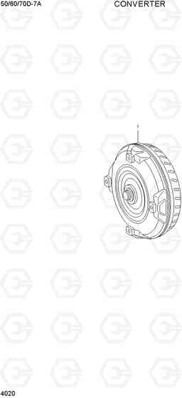 4020 CONVERTER 50/60/70D-7A, Hyundai