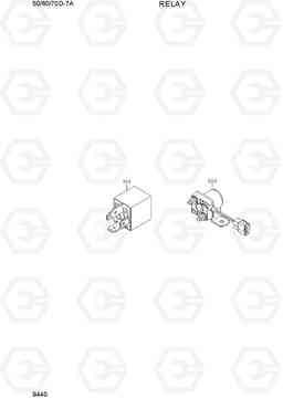 9440 RELAY 50/60/70D-7A, Hyundai