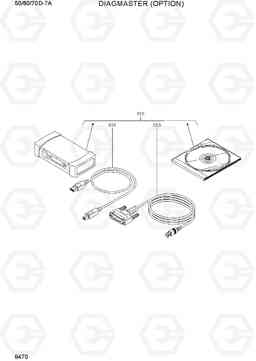 9470 DIAGMASTER (OPTION) 50/60/70D-7A, Hyundai
