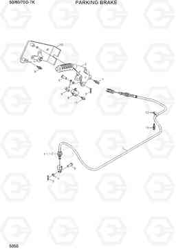 5050 PARKING BRAKE 50/60/70D-7K, Hyundai