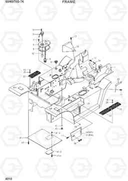 6010 FRAME 50/60/70D-7K, Hyundai
