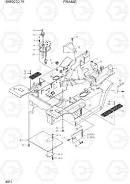 6010 FRAME 50/60/70D-7K, Hyundai