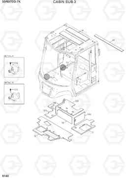 6140 CABIN SUB 3 50/60/70D-7K, Hyundai