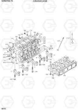 9010 CRANKCASE 50/60/70D-7K, Hyundai