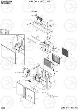 1070 AIRCON HVAC UNIT 50/60/70D-7E, Hyundai