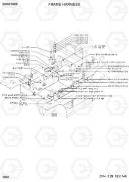 2050 FRAME HARNESS 50/60/70D-7E, Hyundai