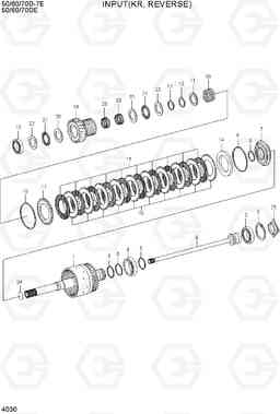 4030 INPUT(KR, REVERSE) 50/60/70D-7E, Hyundai