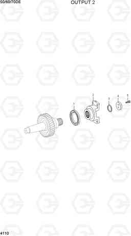 4110 OUTPUT 2 50/60/70D-7E, Hyundai