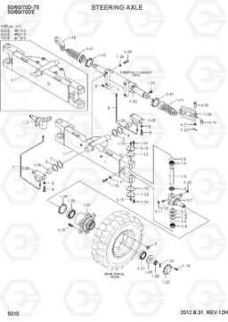 5010 STEERING AXLE 50/60/70D-7E, Hyundai