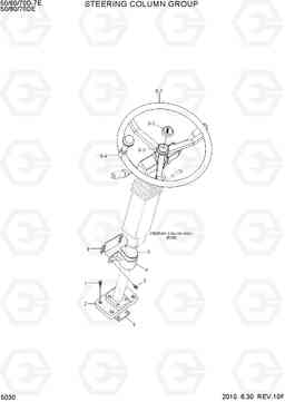 5030 STEERING COLUMN GROUP 50/60/70D-7E, Hyundai