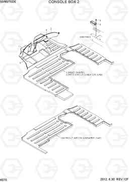 6070 CONSOLE BOX 2 50/60/70D-7E, Hyundai