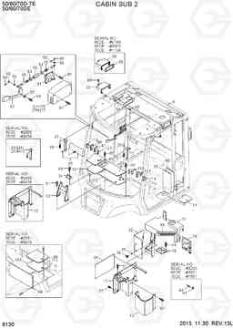 6130 CABIN SUB 2 50/60/70D-7E, Hyundai