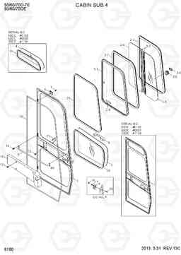 6150 CABIN SUB 4 50/60/70D-7E, Hyundai