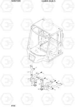 6155 CABIN SUB 5 50/60/70D-7E, Hyundai