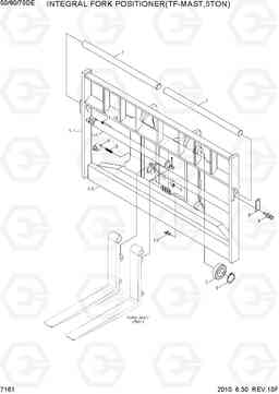 7161 INTEGRAL F/POSITIONER(TF-MAST,50) 50/60/70D-7E, Hyundai