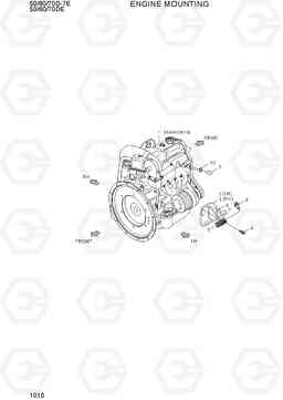 1010 ENGINE MOUNTING 50/60/70D-7E ACE, Hyundai