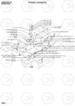 2050 FRAME HARNESS 50/60/70D-7E ACE, Hyundai
