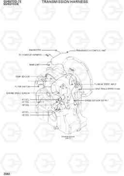 2060 TRANSMISSION HARNESS 50/60/70D-7E ACE, Hyundai