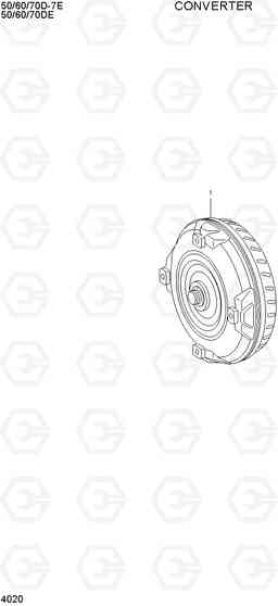 4020 CONVERTER 50/60/70D-7E ACE, Hyundai