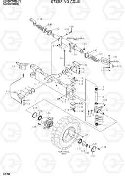 5010 STEERING AXLE 50/60/70D-7E ACE, Hyundai