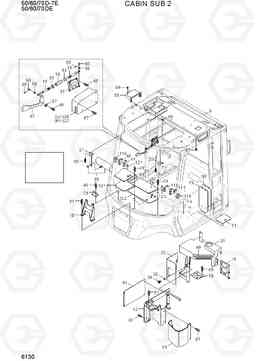 6130 CABIN SUB 2 50/60/70D-7E ACE, Hyundai