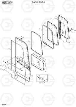 6150 CABIN SUB 4 50/60/70D-7E ACE, Hyundai