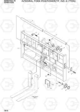 7815 INTEGRAL F/POSITIONER (TF, IND ,6~7T) 50/60/70D-7E ACE, Hyundai