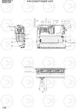 1120 AIR CONDITIONER UNIT 50/60/70DF-7, Hyundai