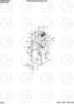 4100 TRANSMISSION (1/5) 50/60/70DF-7, Hyundai