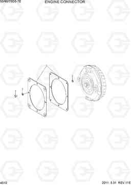 4010 ENGINE CONNECTOR 50/60/70DS-7E, Hyundai