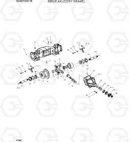 4190 DRIVE AXLE(DRY BRAKE) 50/60/70DS-7E, Hyundai