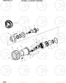 4200 WHEEL HUB(DRY BRAKE) 50/60/70DS-7E, Hyundai