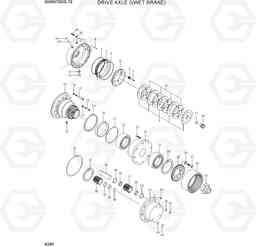 4240 DRIVE AXLE 3(WET BRAKE) 50/60/70DS-7E, Hyundai
