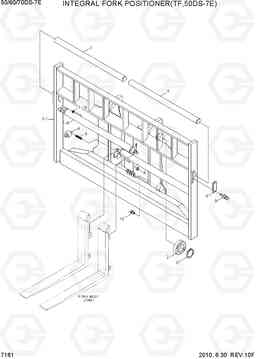 7161 INTEGRAL F/POSITIONER(TF,50DS-7E) 50/60/70DS-7E, Hyundai