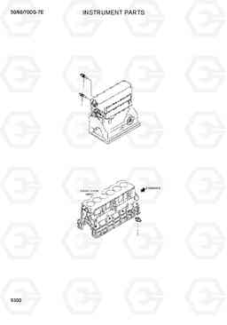 9300 INSTRUMENTS PARTS 50/60/70DS-7E, Hyundai