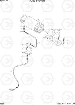 1050 FUEL SYSTEM 60/70L-7A, Hyundai