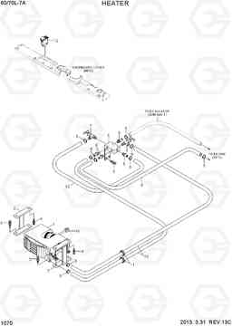 1070 HEATER 60/70L-7A, Hyundai