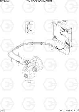 3090 T/M COOLING SYSTEM 60/70L-7A, Hyundai